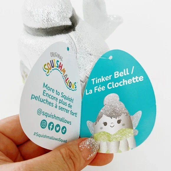 Squishmallows x Disney 100th Anniversary  5" Tinkerbell - Picture 10 of 13